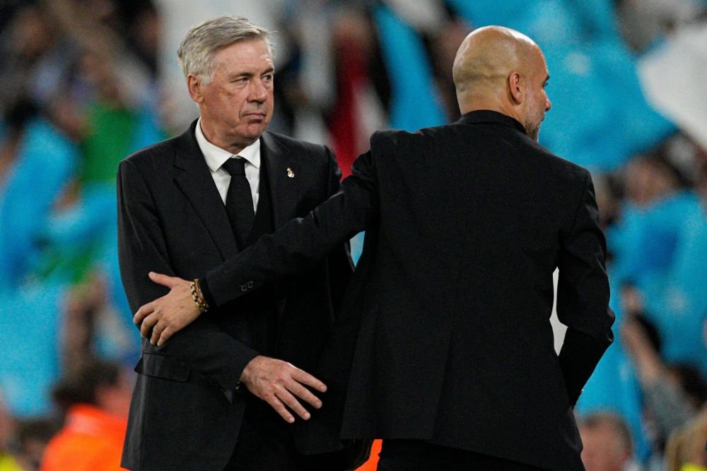 Gestul lui Ancelotti după 0-4 cu Manchester City: 
