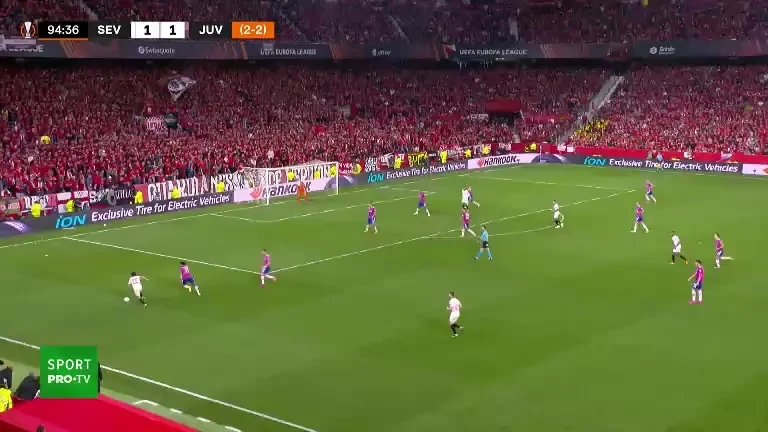 Sevilla - Juventus: gol Lamela