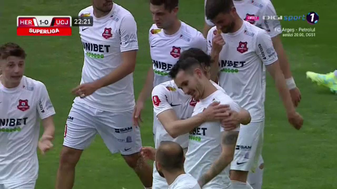 Hermannstadt - 'U' Cluj 1-2 | Dan Nistor a marcat pe final și a adus victoria pentru oaspeți_4