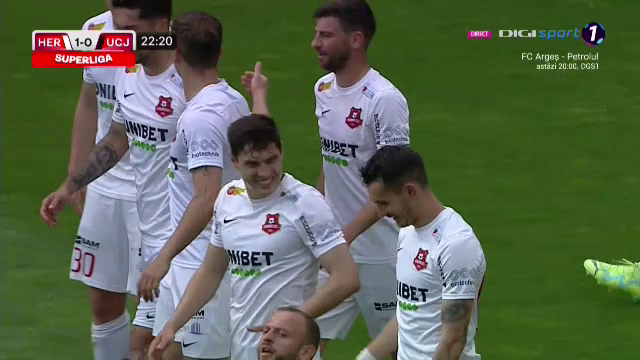 De unde a venit asta? Raul Opruț a marcat un supergol în FC Hermannstadt - 'U' Cluj_19