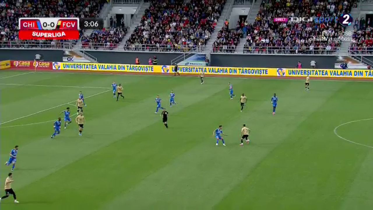 Chindia Târgoviște - FC Voluntari 2-2 | Gazdele au retrogradat în Liga 2_1