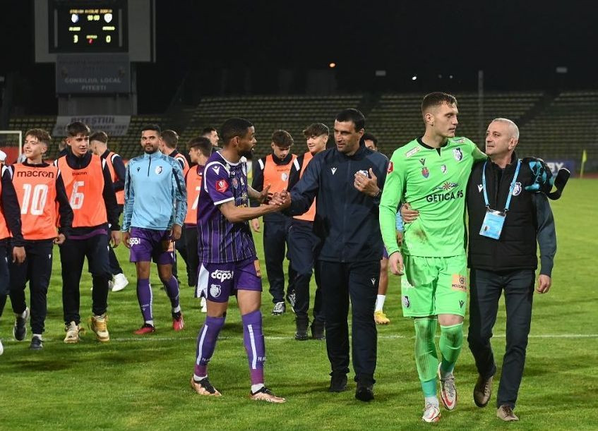 Bogdan Vintilă, motivat că FC Argeș a evitat retrogradarea directă: &bdquo;A fost ca un roller coaster! M&acirc;ine avem antrenament!&rdquo;