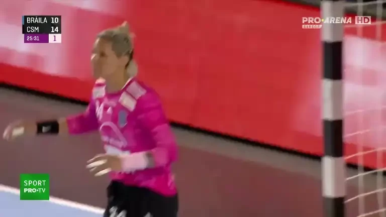 Dunărea Brăila - CSM București | Finalul primei reprize