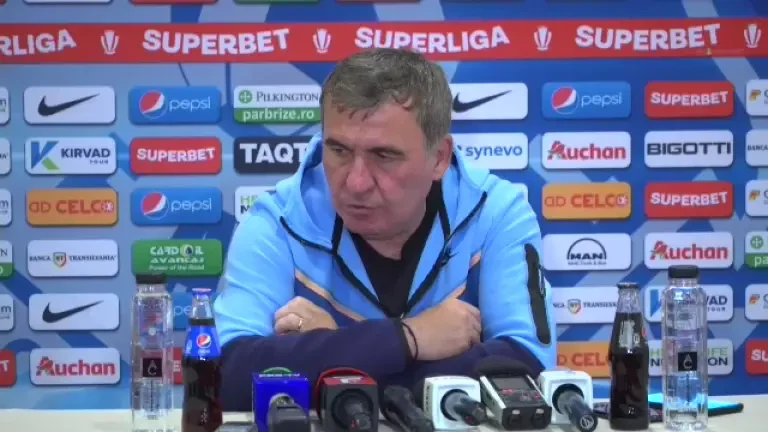 Conferință de presă Gică Hagi &icirc;nainte de Farul - FCSB (20.05.2023)