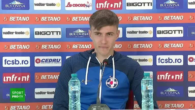Octavian Popescu, &icirc;nainte de Farul - FCSB (20 mai 2023)