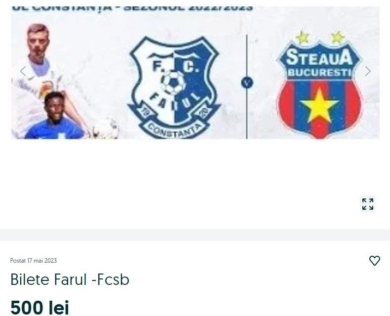 Abonamente de la Farul, vândute pe net înaintea finalei cu FCSB! Se cer sume uriașe_2