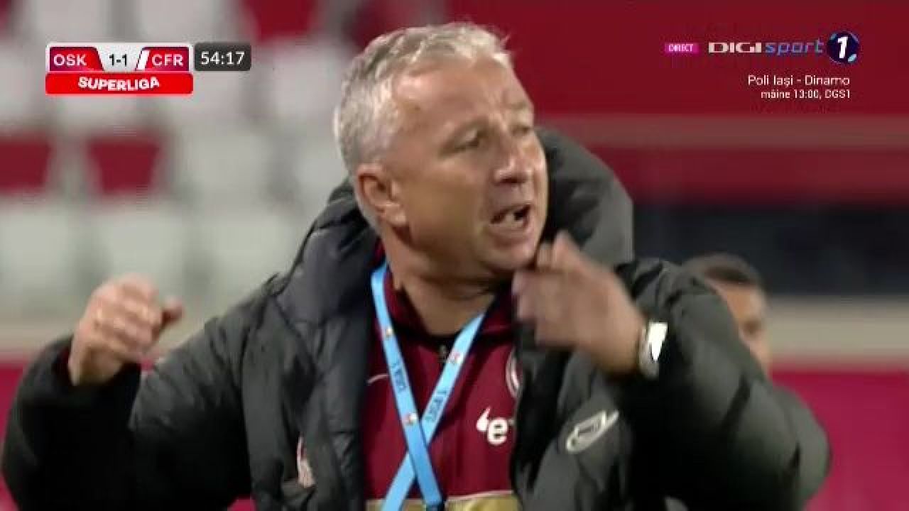 Înjurături și nervi! Dan Petrescu a explodat după ce VAR-ul i-a anulat încă un gol_1