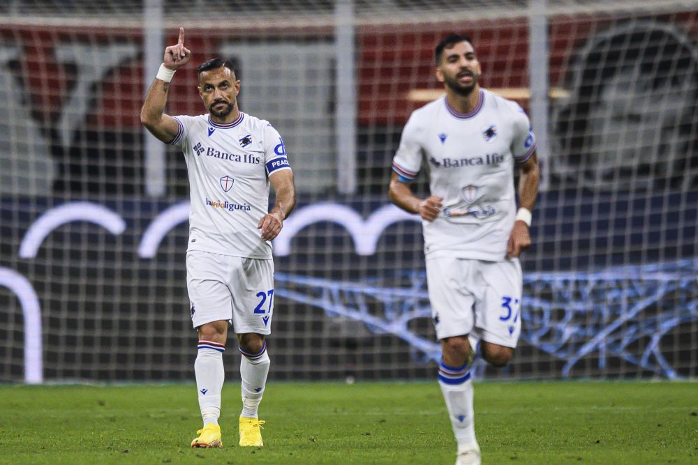 Fabio Quagliarella, o minunăție de fotbalist! La 40 de ani, atacantul a marcat în Serie A în poarta lui AC Milan_2
