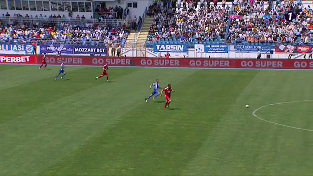 Gafă inexplicabilă în Poli Iași - Dinamo! Dujmovic a trimis direct la adversar, iar gazdele au marcat_2