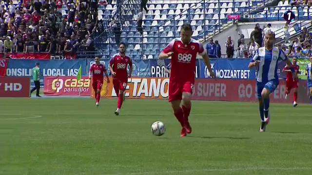 Gafă inexplicabilă în Poli Iași - Dinamo! Dujmovic a trimis direct la adversar, iar gazdele au marcat_11