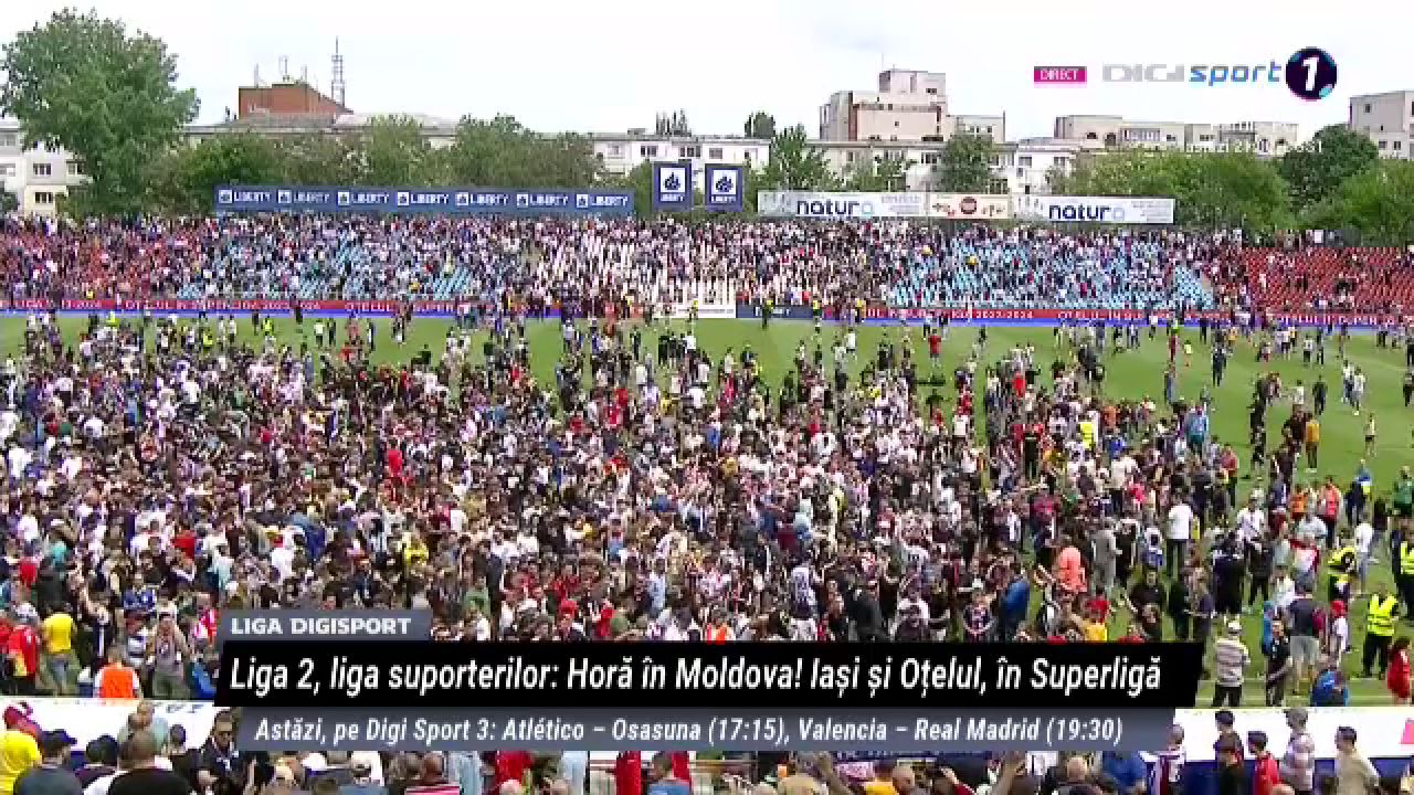„Cea mai tare din Carpați e Oțelul Galați!” Dorinel Munteanu readuce echipa în Liga 1! Fanii au invadat terenul _9