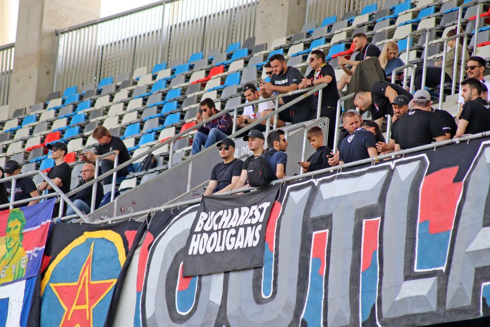 Fanii lui CSA Steaua au întors armele împotriva lui Florin Talpan! Mesajele Peluzei Sud + tribunele goale de pe Ghencea _29