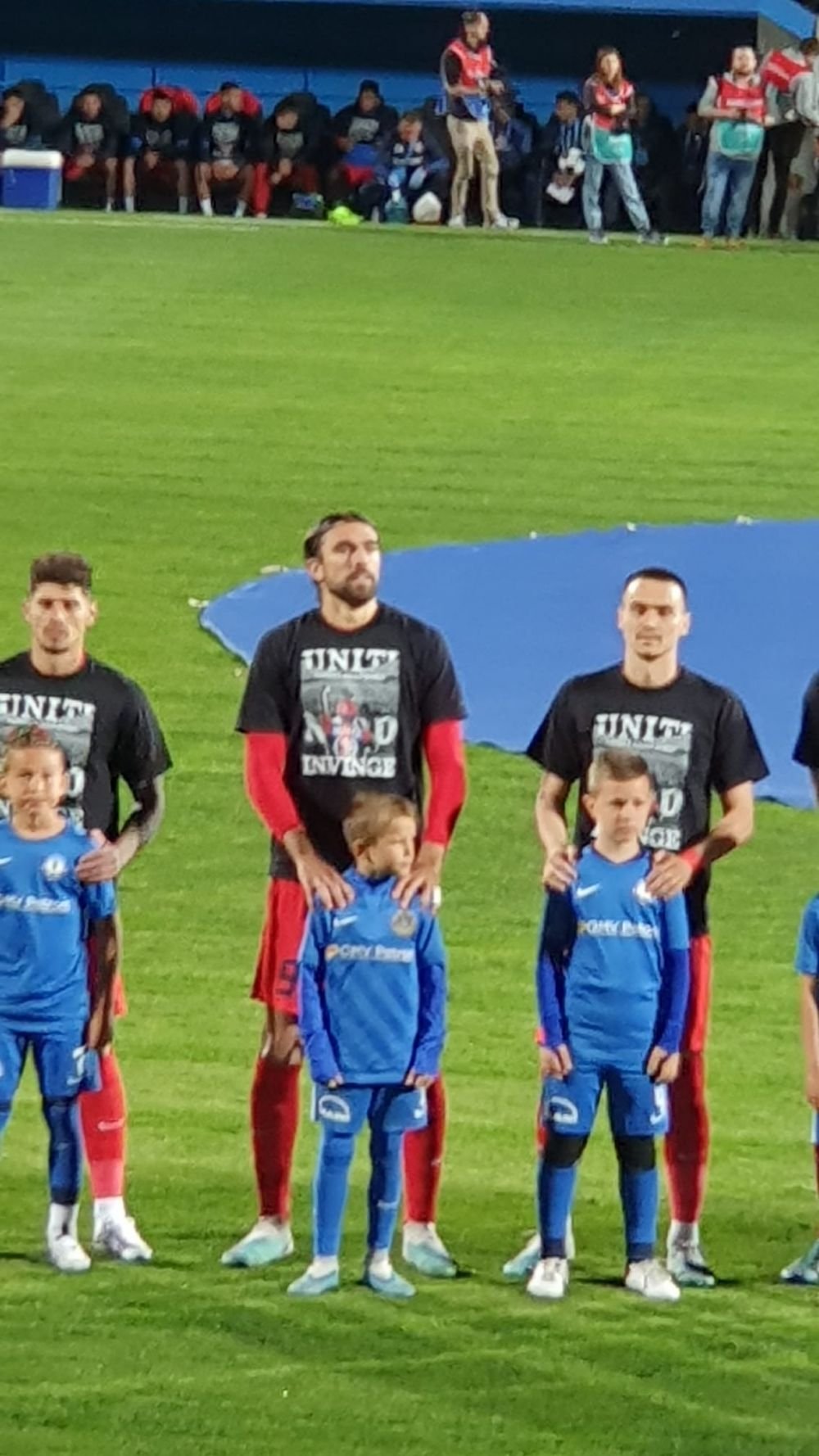 Tricourile cu care au ieșit pe teren, la Ovidiu, Andrea Compagno & Co_3