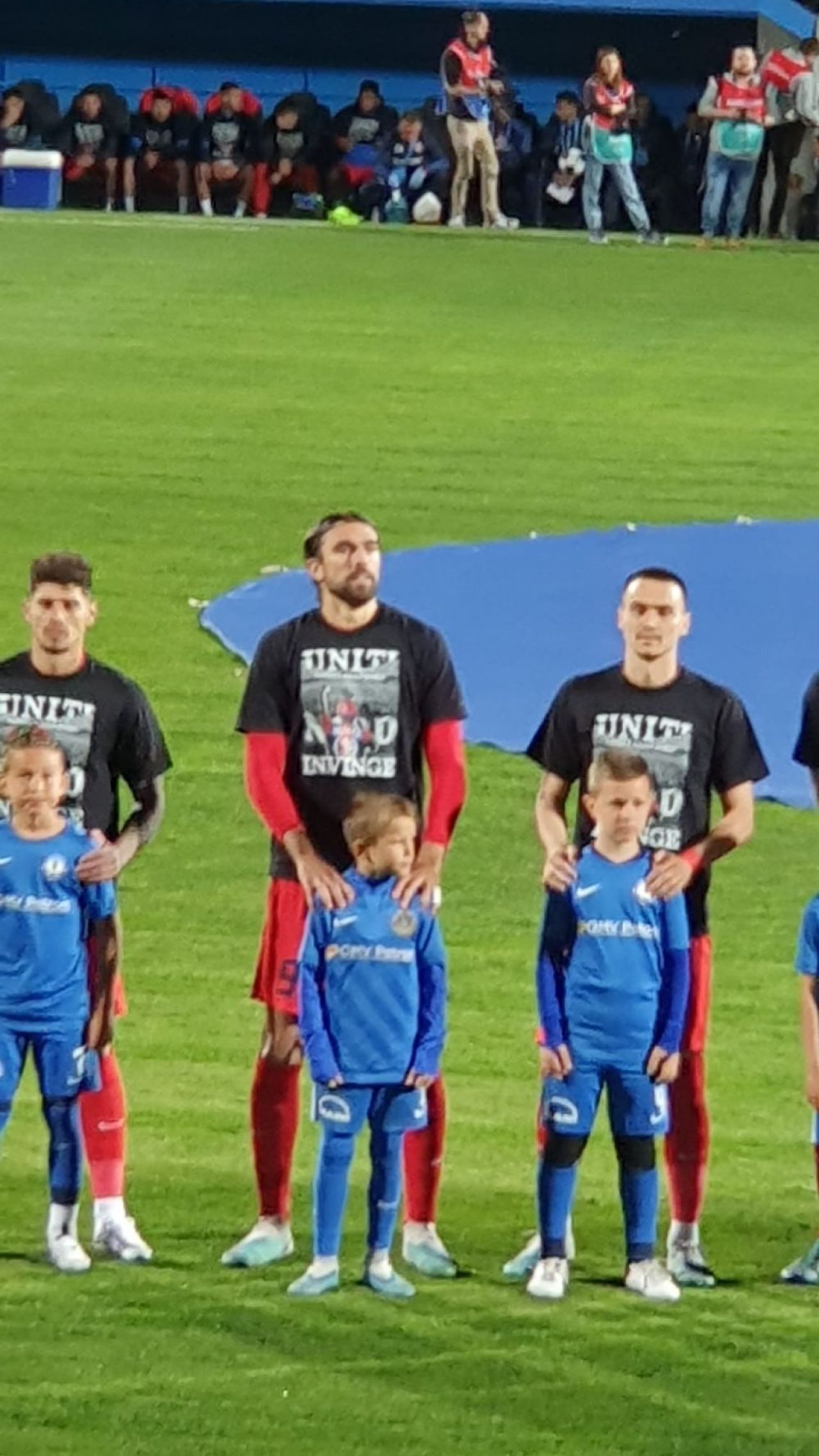 Tricourile cu care au ieșit pe teren, la Ovidiu, Andrea Compagno & Co_3