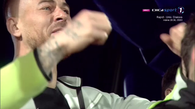 Denis Alibec s-a bucurat cu ochii &icirc;n lacrimi la golul victoriei din Farul - FCSB