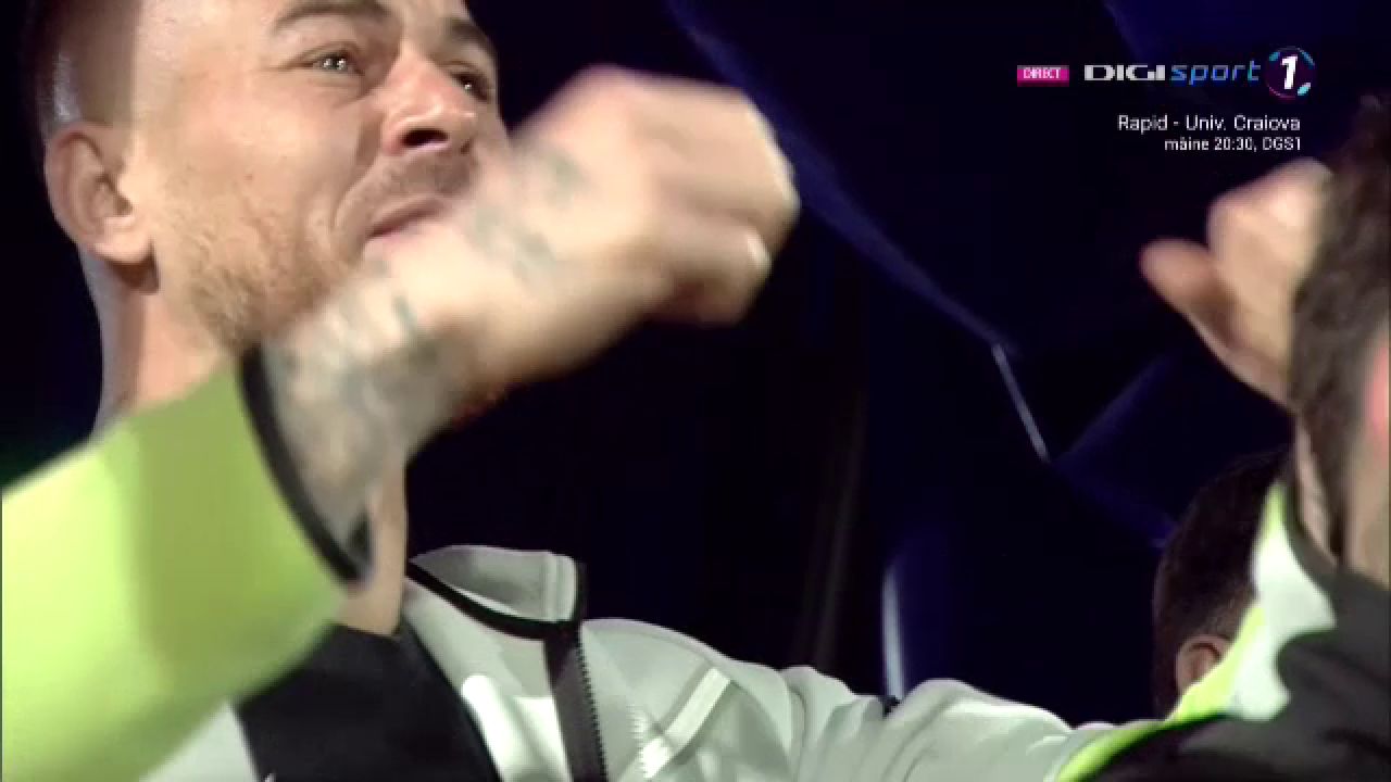 Denis Alibec s-a bucurat cu ochii în lacrimi la golul victoriei din Farul - FCSB_1