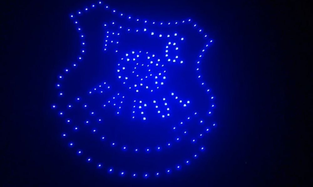 Petrecere cu drone în centrul istoric din Constanța. Ce a apărut pe cer după victoria cu FCSB_4