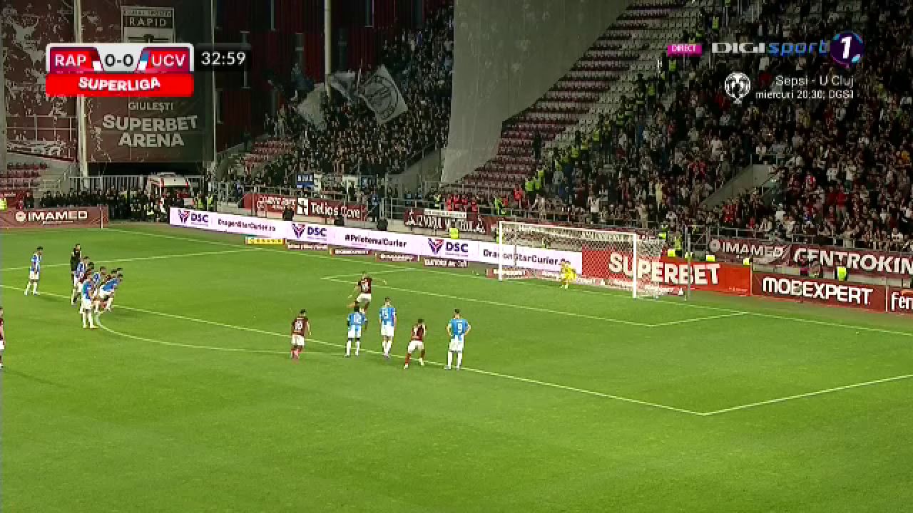 Rapid - Universitatea Craiova 2-3 | Îi bătură-n zece! Oltenii, victorioși la ultimul meci în Giulești al echipei lui Mutu! Cum arată clasamentul _5