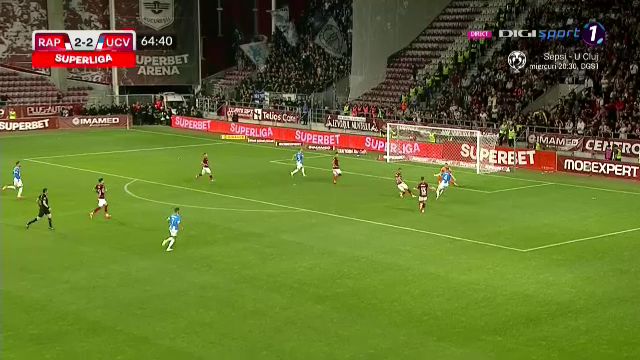 Rapid - Universitatea Craiova 2-3 | Îi bătură-n zece! Oltenii, victorioși la ultimul meci în Giulești al echipei lui Mutu! Cum arată clasamentul _13