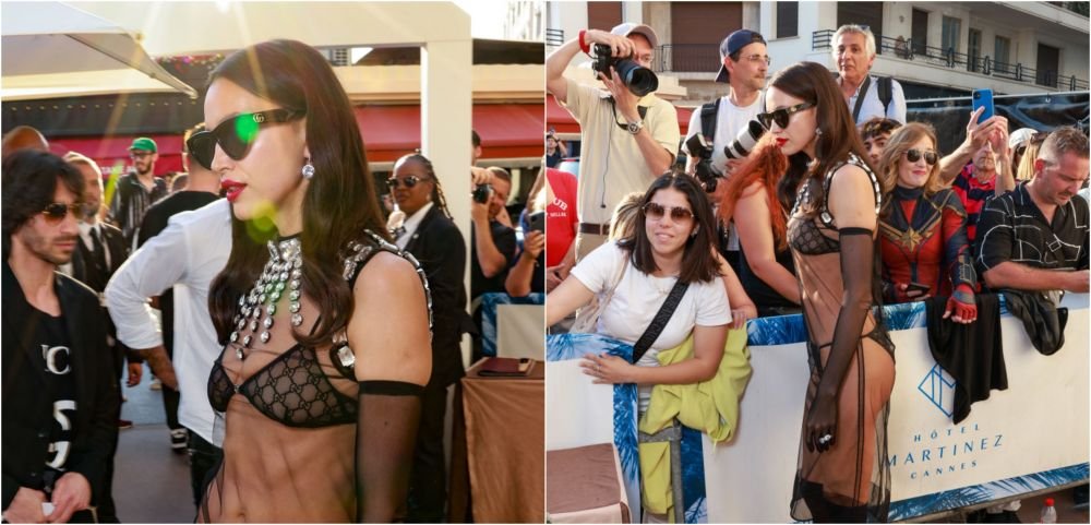 Și-a uitat hainele acasă?! Irina Shayk, aproape dezbrăcată pe covorul roșu la Cannes! Cum a apărut _37