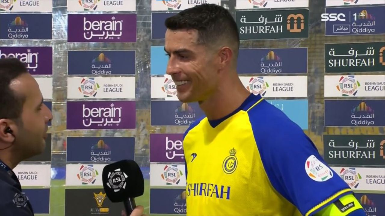 Cristiano Ronaldo s-a dus la interviuri după golul de 3 puncte: