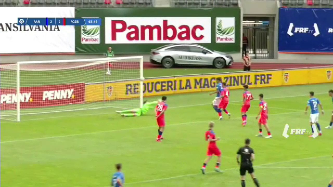 Juniorii FCSB-ului l-au „răzbunat” pe Gigi Becali! Scor în oglindă în duelul cu Farul Constanța din finala Cupei de Tineret_8
