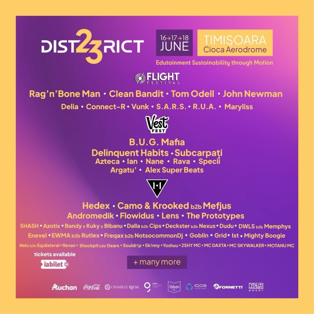 (P) Trei zile de distracție la cel mai mare festival din vestul Rom&acirc;niei, District23