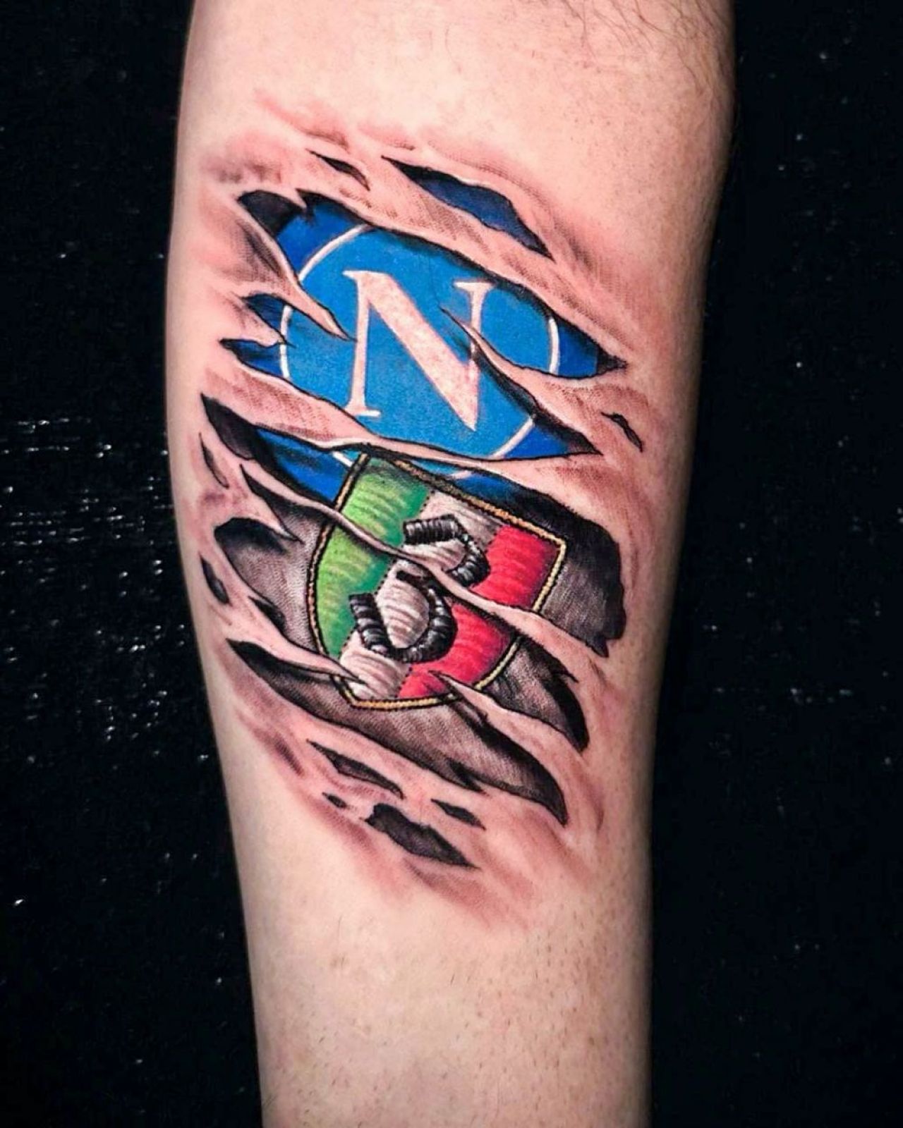 Luciano Spalletti a celebrat cu un tatuaj titlul istoric cucerit cu Napoli! Modelul ales de antrenorul italian _2