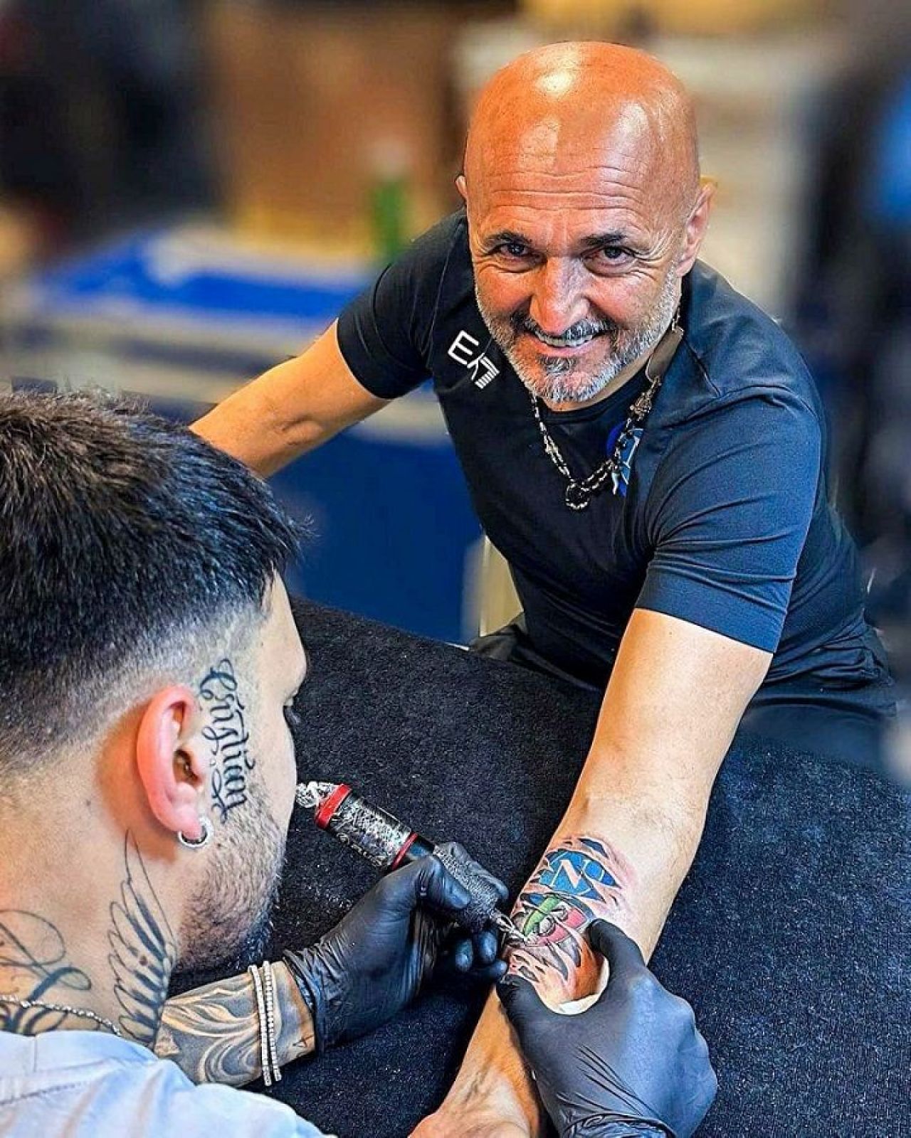 Luciano Spalletti a celebrat cu un tatuaj titlul istoric cucerit cu Napoli! Modelul ales de antrenorul italian _4