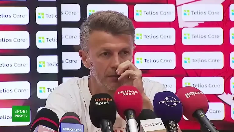 Ovidiu Burcă, înainte de Dinamo - FC Argeș (27/05/2023)