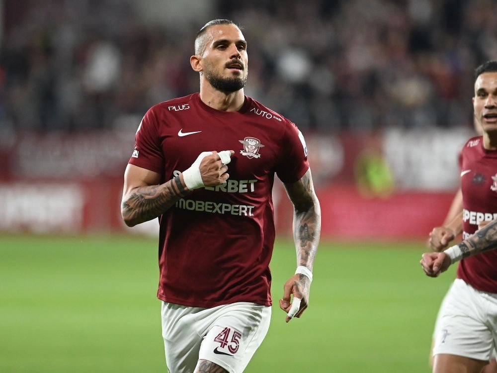 Rapid a c&acirc;știgat lupta cu FCSB &icirc;n clasamentul celor mai buni marcatori din Superliga! Dugandzic, pe primul loc