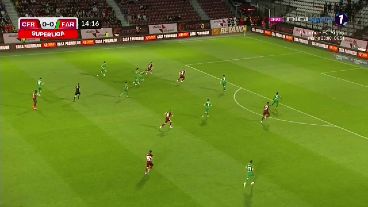 Nimeni nu l-a putut opri! „Tancul” Bîrligea a marcat un supergol în CFR - Farul_1