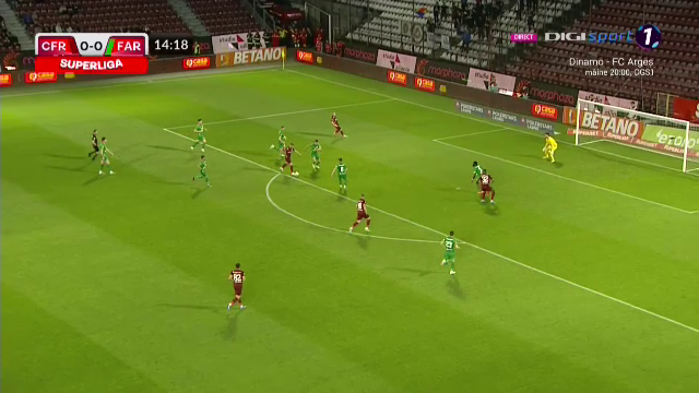 Nimeni nu l-a putut opri! „Tancul” Bîrligea a marcat un supergol în CFR - Farul_7