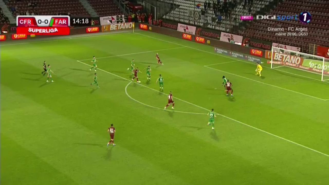 Nimeni nu l-a putut opri! „Tancul” Bîrligea a marcat un supergol în CFR - Farul_7