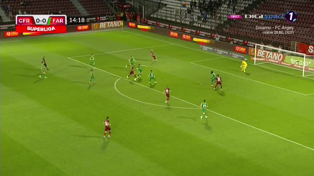 Nimeni nu l-a putut opri! „Tancul” Bîrligea a marcat un supergol în CFR - Farul_8