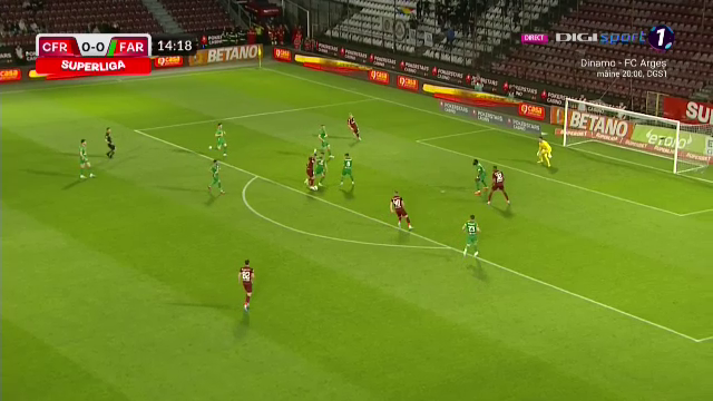 Nimeni nu l-a putut opri! „Tancul” Bîrligea a marcat un supergol în CFR - Farul_10