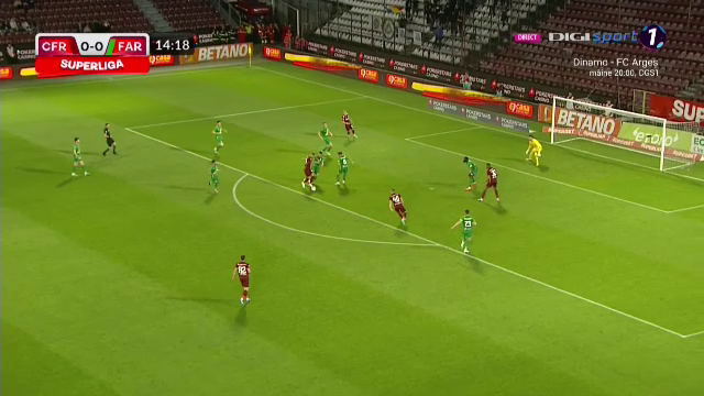 Nimeni nu l-a putut opri! „Tancul” Bîrligea a marcat un supergol în CFR - Farul_11