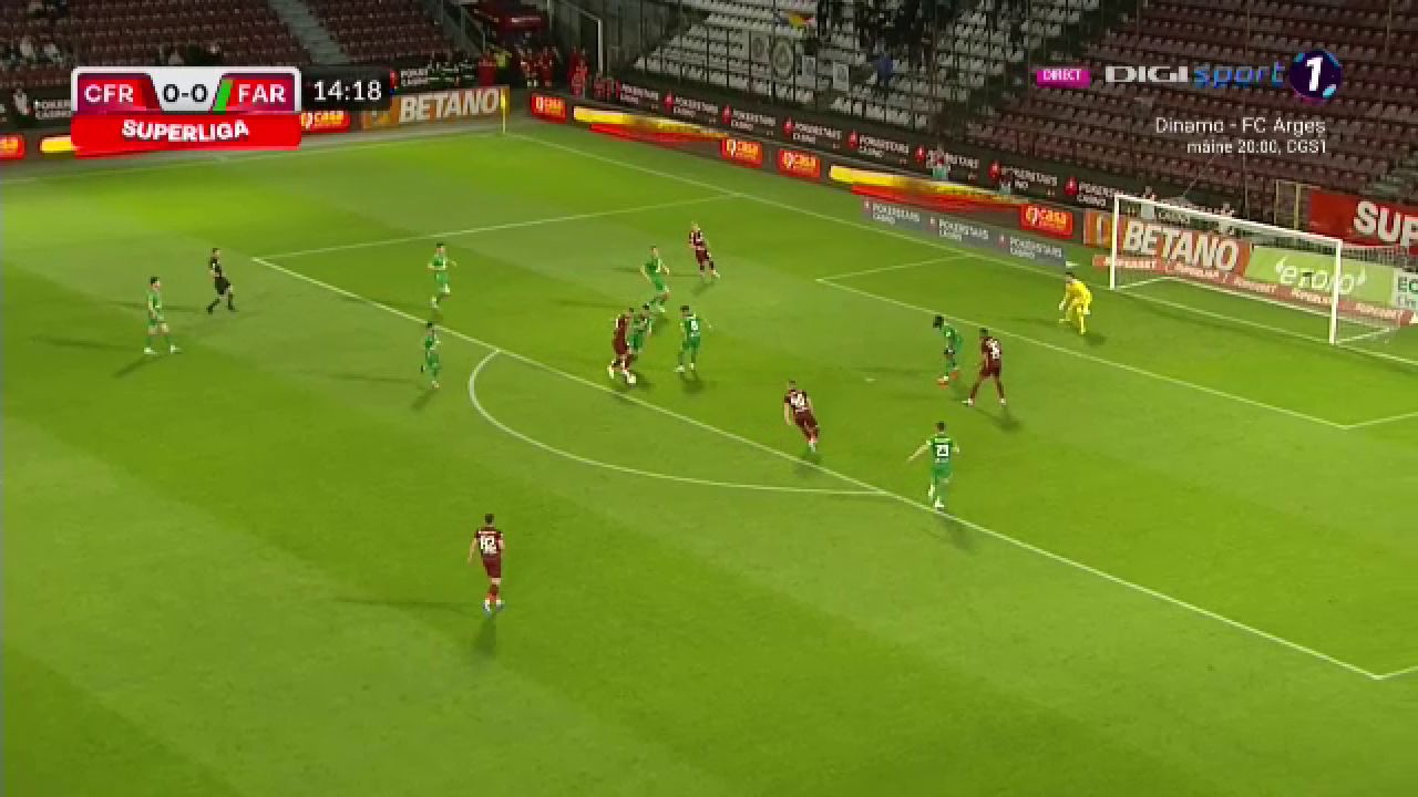 Nimeni nu l-a putut opri! „Tancul” Bîrligea a marcat un supergol în CFR - Farul_11
