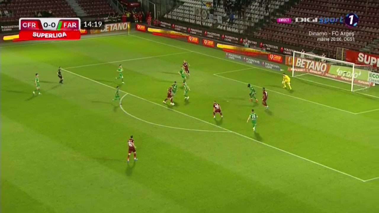 Nimeni nu l-a putut opri! „Tancul” Bîrligea a marcat un supergol în CFR - Farul_12