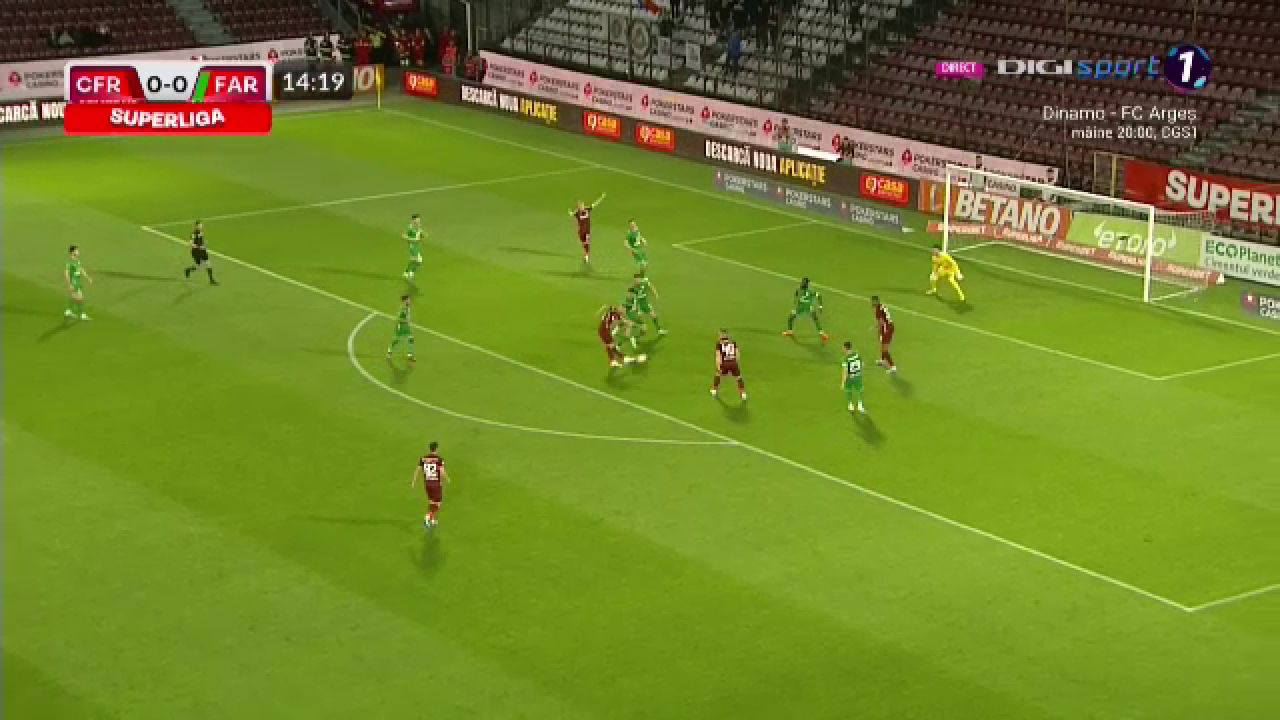 Nimeni nu l-a putut opri! „Tancul” Bîrligea a marcat un supergol în CFR - Farul_14