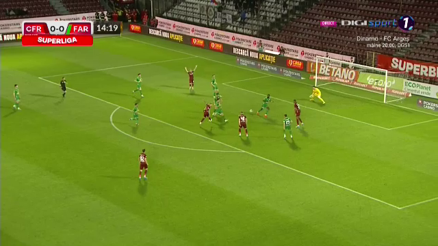 Nimeni nu l-a putut opri! „Tancul” Bîrligea a marcat un supergol în CFR - Farul_15