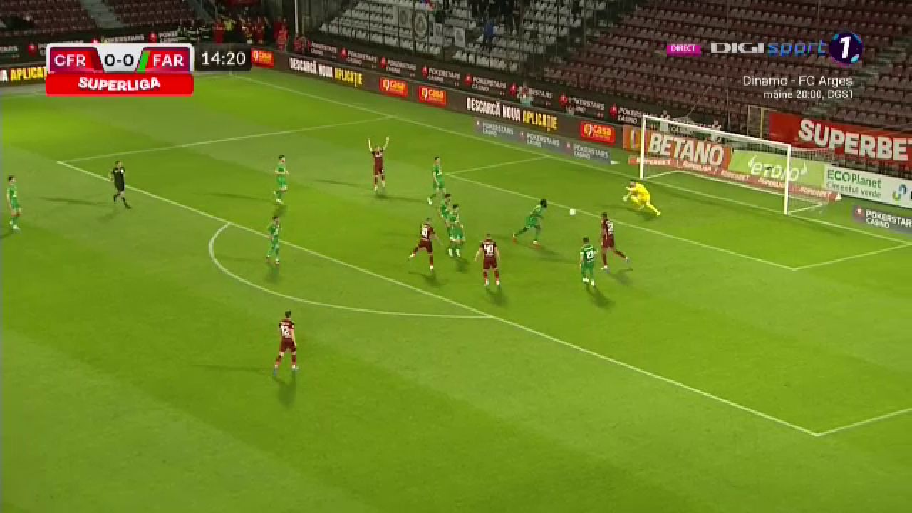 Nimeni nu l-a putut opri! „Tancul” Bîrligea a marcat un supergol în CFR - Farul_16