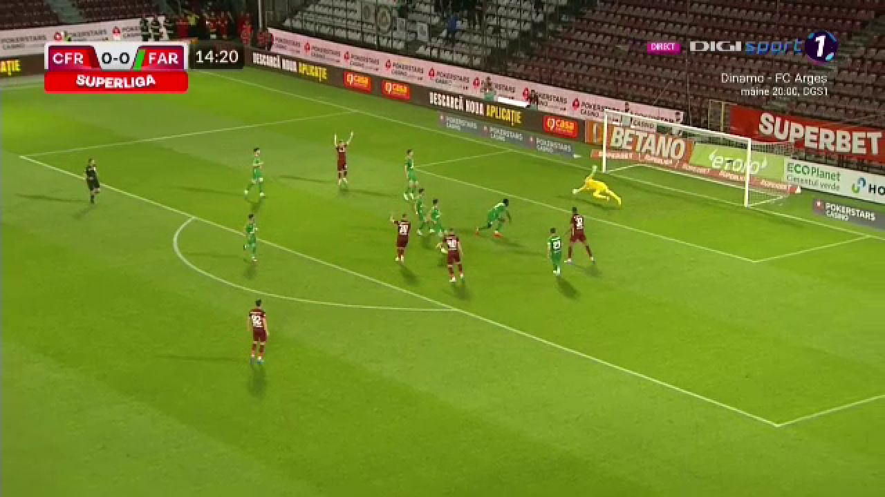 Nimeni nu l-a putut opri! „Tancul” Bîrligea a marcat un supergol în CFR - Farul_17