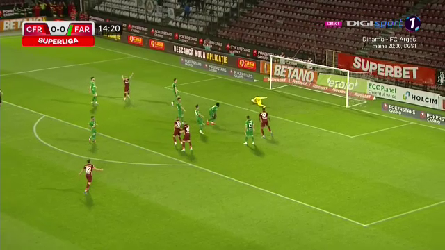 Nimeni nu l-a putut opri! „Tancul” Bîrligea a marcat un supergol în CFR - Farul_19