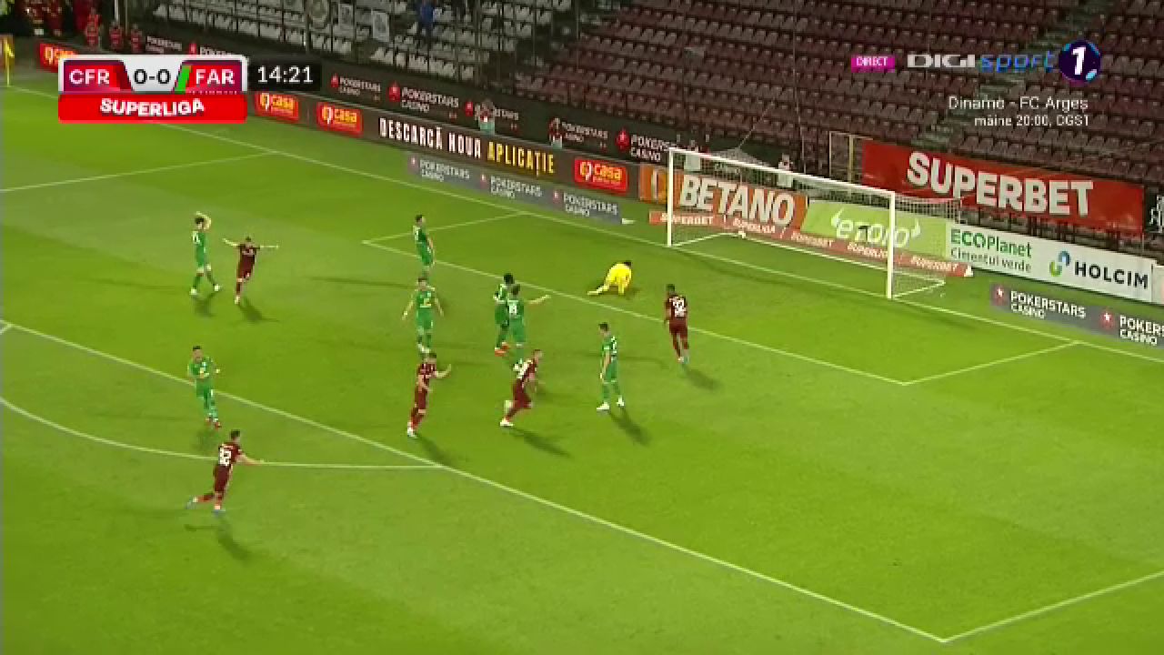 Nimeni nu l-a putut opri! „Tancul” Bîrligea a marcat un supergol în CFR - Farul_21