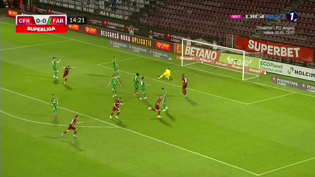 Nimeni nu l-a putut opri! „Tancul” Bîrligea a marcat un supergol în CFR - Farul_22