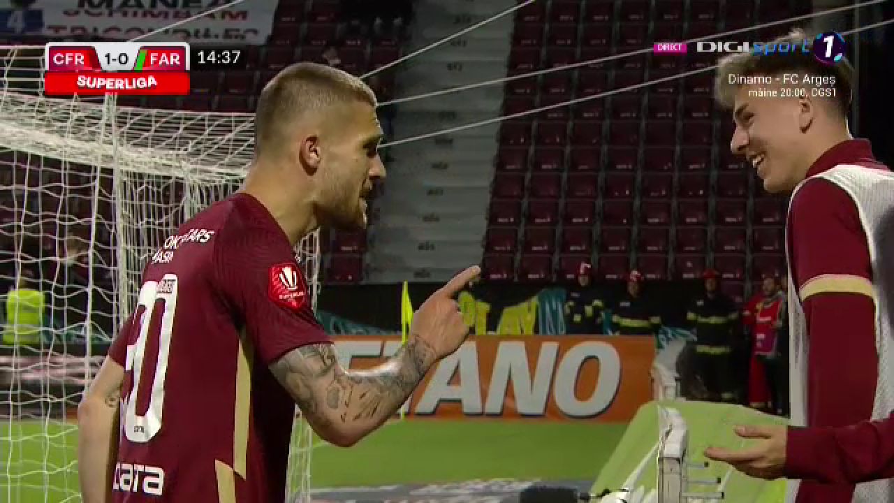 Nimeni nu l-a putut opri! „Tancul” Bîrligea a marcat un supergol în CFR - Farul_24