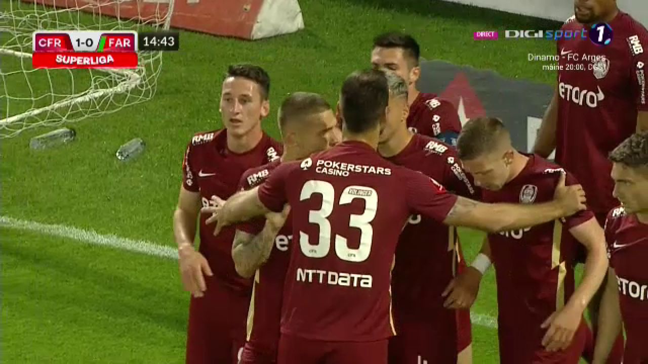Nimeni nu l-a putut opri! „Tancul” Bîrligea a marcat un supergol în CFR - Farul_25
