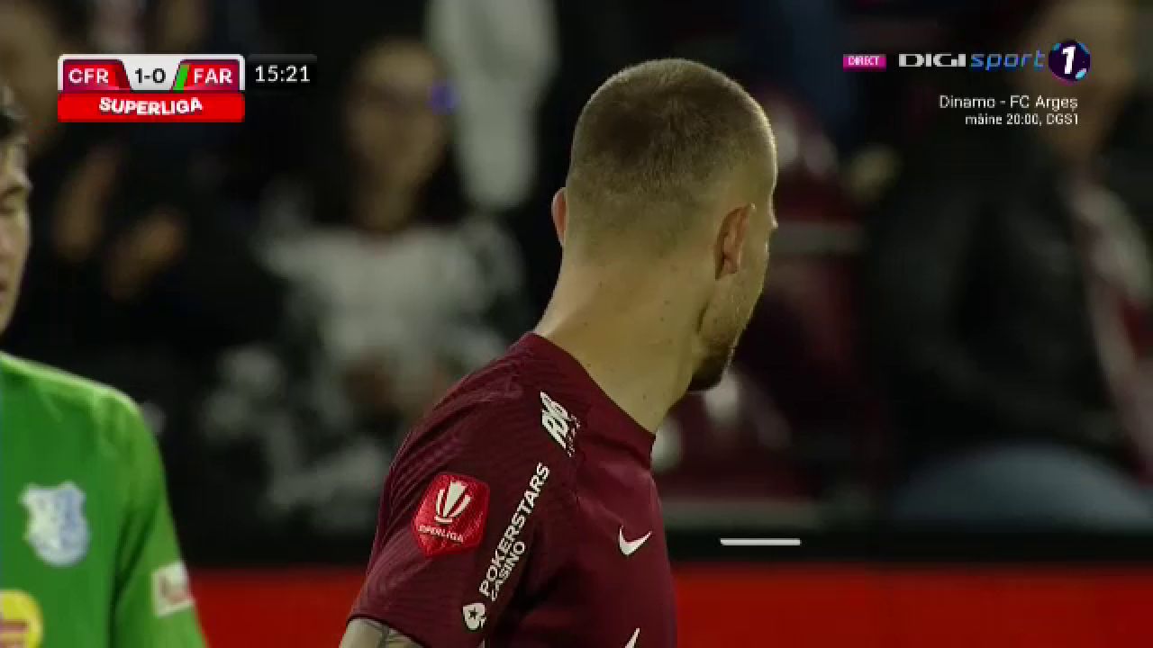 Nimeni nu l-a putut opri! „Tancul” Bîrligea a marcat un supergol în CFR - Farul_26