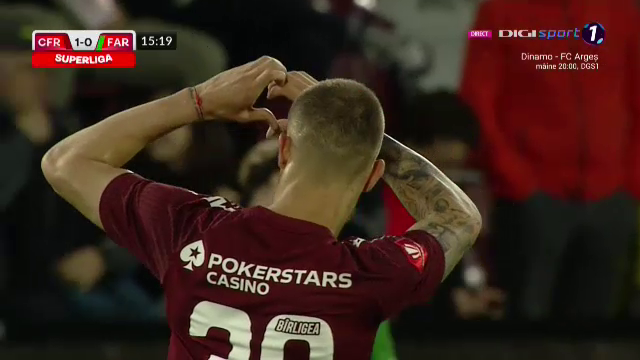 Nimeni nu l-a putut opri! „Tancul” Bîrligea a marcat un supergol în CFR - Farul_27
